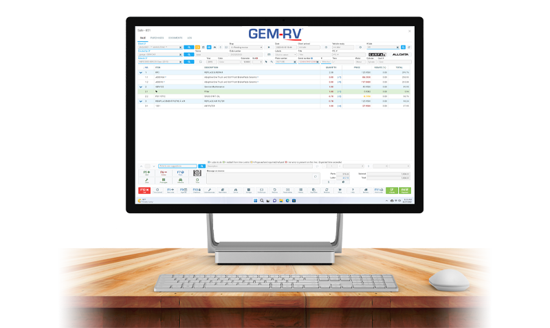 GEM-RV : logiciel de gestion pour concessionnaires RV